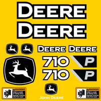 Fits 710 John Deere Backhoe Loader Replacement Decals