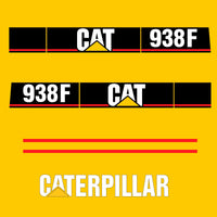 Fits 938F Caterpillar Wheel Loader Replacement Decals