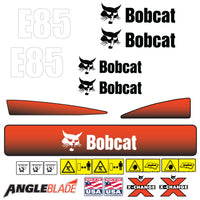Fits E85 Bobcat Excavator Replacement Decals