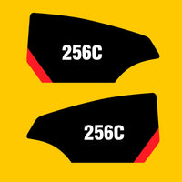 Fits 256C Caterpillar Skid Steer Sides Replacement Decals - Dun Decals