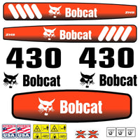 Fits 430 Bobcat Excavator Replacement Decals