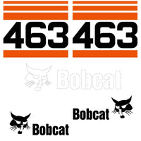 Fits 463 Bobcat Skid Steer Replacement Decals