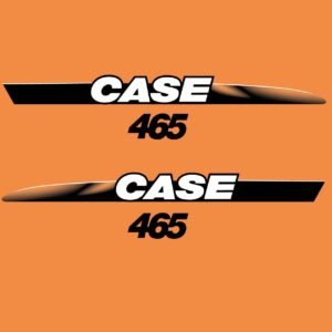 Fits 465 Case Skid Steer Replacement Decals