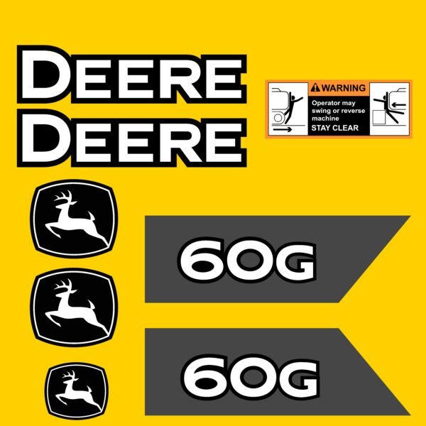 60G-NEWER 60G-deere decals