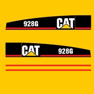 928g-pre-2003 Fits 928G (Pre-2003) Caterpillar Wheel Loader Replacement Decals