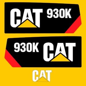 fits-930k-caterpillar-wheel-loader-replacement-decals-9361759 Fits 930K Caterpillar Wheel Loader Replacement Decals - Dun Decals