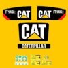 Fits IT14G2 Caterpillar Wheel Loader Replacement Decals - Dun Decals