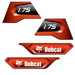Fits L75 Bobcat Wheel Loader Replacement Decals - Dun Decals