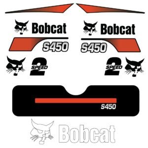 fits-s450-bobcat-skid-steer-replacement-decals-4694387 Fits S450 Bobcat Skid Steer Replacement Decals - Dun Decals