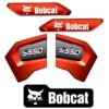 Fits S550 Bobcat Skid Steer Replacement Decals