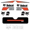 Fits S590 Bobcat Skid Steer Replacement Decals - Dun Decals