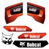 fits-s66-r2-series-bobcat-skid-steer-replacement-decals-8374559 Fits S66 R2 - Series Bobcat Skid Steer Replacement Decals - Dun Decals