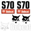 fits-s70-bobcat-skid-steer-replacement-decals-7895270 Fits S70 Bobcat Skid Steer Replacement Decals - Dun Decals