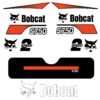 Fits S750 Bobcat Skid Steer Replacement Decals