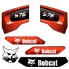fits-s76-r-series-bobcat-skid-steer-replacement-decals-4862093 Fits S76 R - Series Bobcat Skid Steer Replacement Decals - Dun Decals