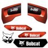 fits-s86-r-series-bobcat-skid-steer-replacement-decals-5798837 Fits S86 R - Series Bobcat Skid Steer Replacement Decals - Dun Decals