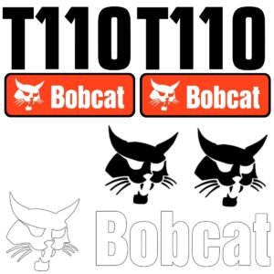 fits-t110-bobcat-replacement-decal-sticker-outdoor-durable-laminate-7493256 Fits T110 Bobcat Replacement Decal Sticker - Outdoor Durable Laminate