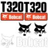 fits-t320-bobcat-replacement-decal-sticker-outdoor-durable-laminate-8383579 Fits T320 Bobcat Skid Steer Replacement Decals
