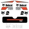 Fits T650 Bobcat Track Loader Replacement Decals - Dun Decals