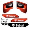 Fits T66 Bobcat Replacement Decal Sticker - Outdoor Durable Laminate