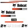 Fits T770 Bobcat (Alternate Rear) (Stripes) Replacement Decal Sticker