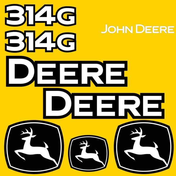 il_fullxfull.6990046396_1d57.jpg Fits 314G John Deere Skid Steer Replacement Decals