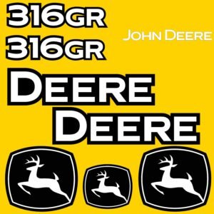 il_fullxfull.6990048928_z1xw.jpg Fits 316GR John Deere Skid Steer Replacement Decals