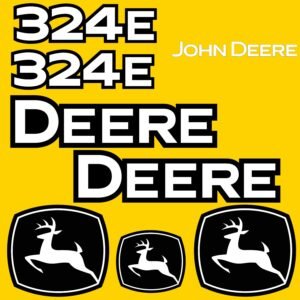 il_fullxfull.6990088118_h1g3.jpg Fits 324E John Deere Skid Steer Replacement Decals