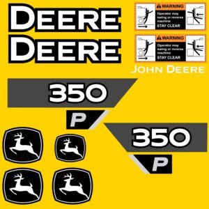 il_fullxfull.6990133906_7zzs.jpg Fits 350 P-Tier John Deere Excavator Replacement Decals