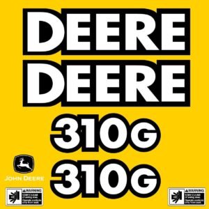il_fullxfull.7679624094_7e0s.jpg Fits 310G (Pre 2004) John Deere Backhoe Loader Replacement Decals